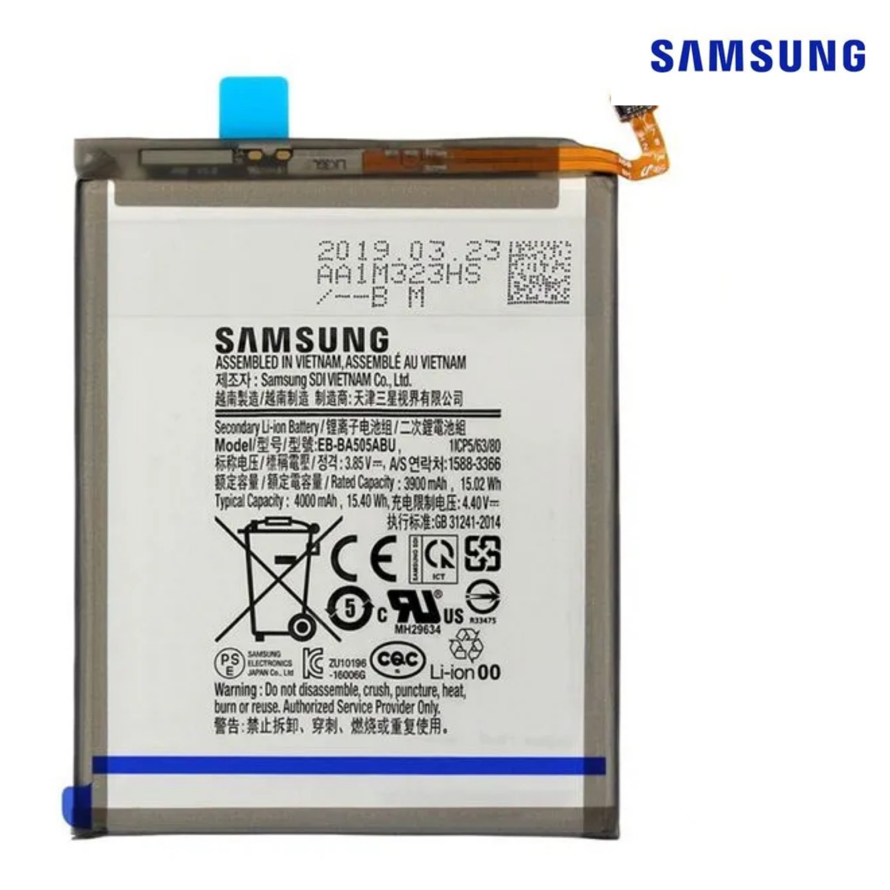 S6 EDGE EB-BG925ABE 2600mAh BATTERY SERVICE PACK